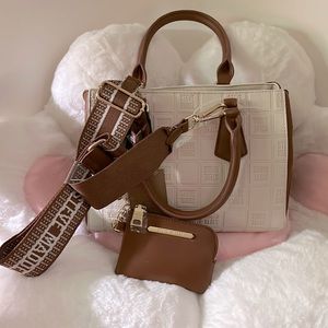 Tan/Beige Steve Madden Bone BMickey Bag